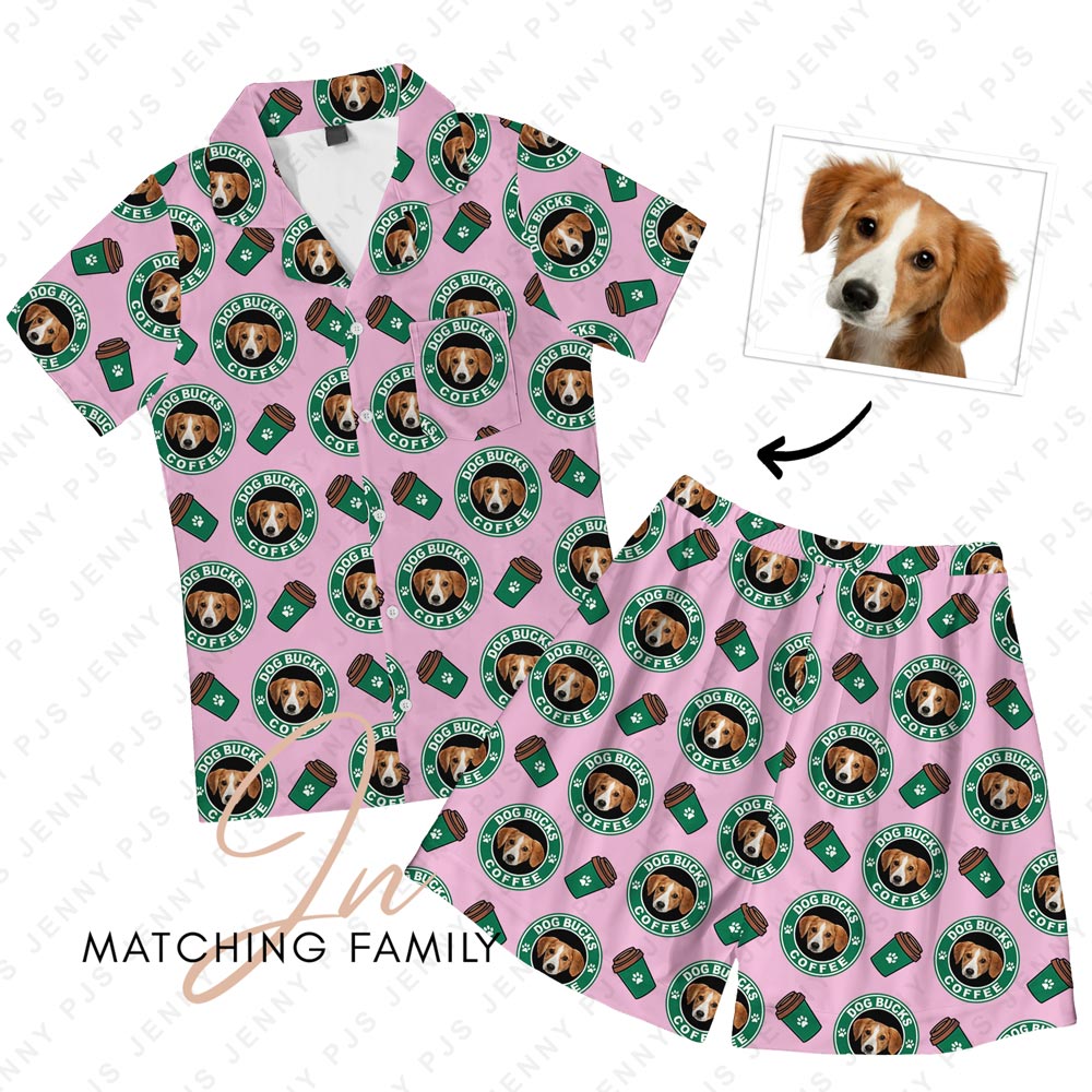 Personalized Custom Photo Pajamas For Dog Lover (2)